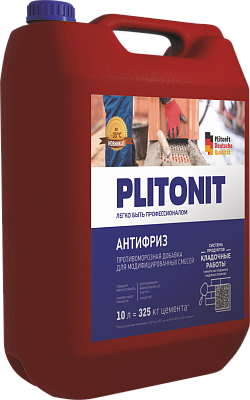 картинка PLITONIT Антифриз противоморозная добавка -10 