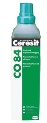 Воздухововлекающая добавка Ceresit CО 84 для изготовления пористых штукатурок подробно