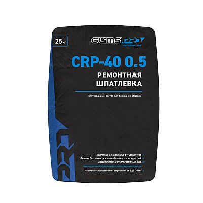подробно Ремонтная шпатлевка GLIMS®PRO СRP-40 0.5