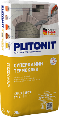 подробно PLITONIT СуперКамин ТермоКлей