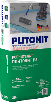 Ровнитель быстротвердеющий ПЛИТОНИТ Р3 купить по выгодной цене в Москве