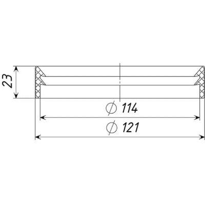 Кольцо уплотнительное ТП-76.100 Татполимер фотография
