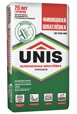 подробно ФИНИШНАЯ шпатлевка гипсовая 20 кг