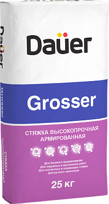 подробно Стяжка Grosser