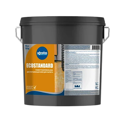 картинка KESTO (Кесто) ECOSTANDARD Дисперсионный клей для паркета