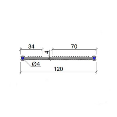 детальное изображения Гидрошпонка Аквастоп ХВН-120 2х04 ПВХ