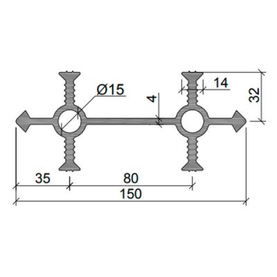 детальное изображения Гидрошпонка Аквастоп УВ-150-4/30 ПВХ