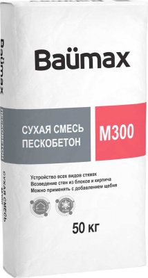 Baumax М-300 Пескобетон подробно