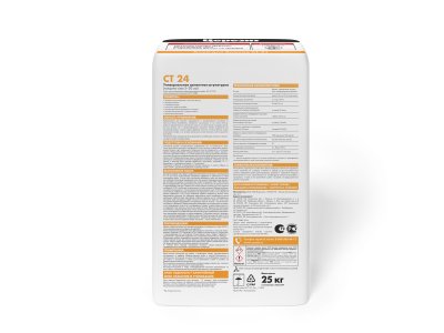 Штукатурка базовая Ceresit CT 24 подробно