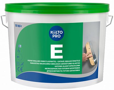подробно Готовая шпатлёвка Kiilto E