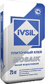 подробно Белый клей для мозаичной плитки IVSIL MOSAIK / ИВСИЛ МОЗАИК