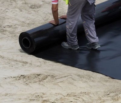 Геомембрана HDPE фотография