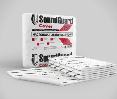 Звукоизоляционный мат SoundGuard Cover подробное фото