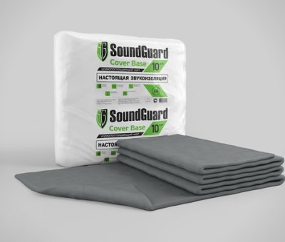 Звукоизоляционный мат SoundGuard Cover Base подробное фото