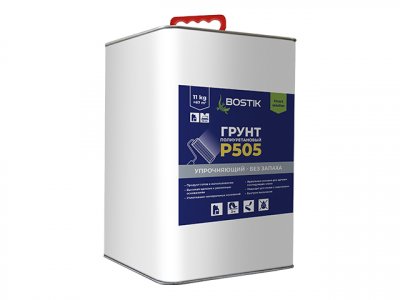 картинка Упрочняющий полиуретановый грунт без запаха Bostik P505
