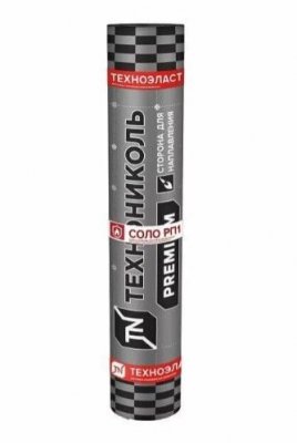 детальное изображения ТехноНИКОЛЬ Техноэласт Соло РП1 ЭКП сланец серый
