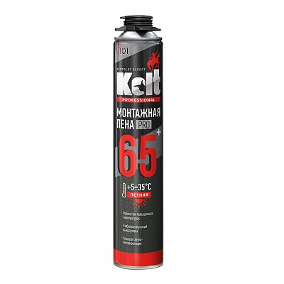 картинка Монтажная пена KOLT 65+ профессиональная летняя