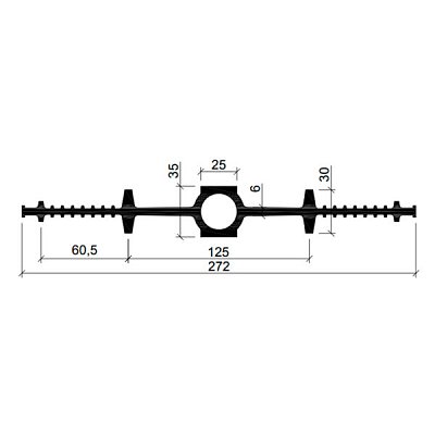 картинка Гидрошпонка Аквастоп ДВ-270/25 EPDM