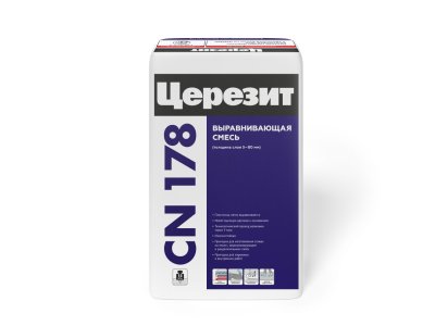 Выравнивающая смесь Церезит CN 178 для пола (от 5 до 80 мм) подробно