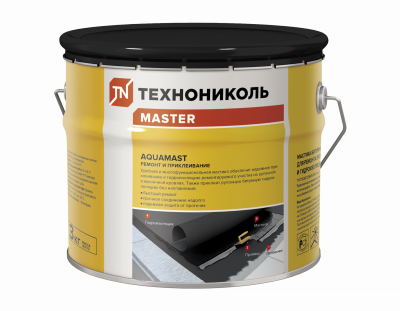 детальное изображения Мастика для ремонта AquaMast, ведро 3 кг