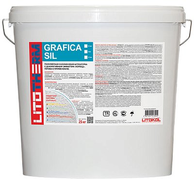 подробно Фасадная штукатурка LITOTHERM Grafica Sil