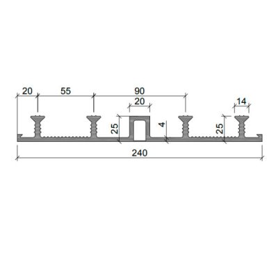 детальное изображения Гидрошпонка Аквастоп ДО-240/20-4/25 (ПВХ)