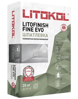 Финишная шпаклевка LITOFINISH FINE подробно