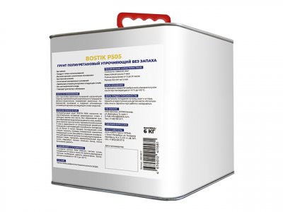 картинка Упрочняющий полиуретановый грунт без запаха Bostik P505