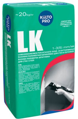 Шпатлевка Kiilto LK подробно