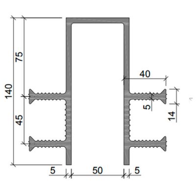 детальное изображения Гидрошпонка Аквастоп ДЗ-140/50-4/40 из ПВХ