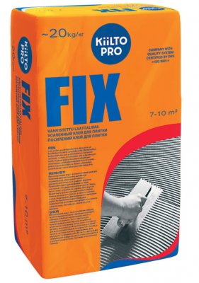 Клей для плитки Kiilto Fix подробно