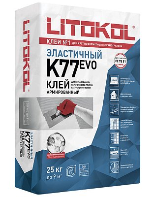 подробно Клей для укладки плитки SUPERFLEX K77