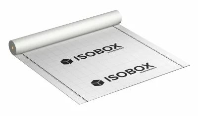 детальное изображения Пленка ветро-влагозащитная Isobox А 70-90 г/м2, 1,6х43,75 м