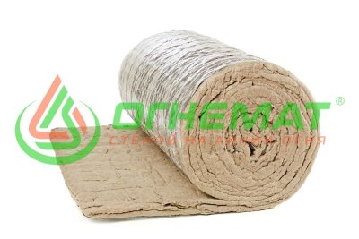 детальное изображение Маты прошивные в обкладке фольгой и металлической сеткой